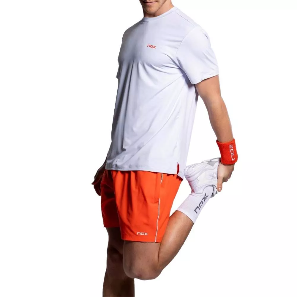 Nox Team 26 Padel T-Shirt Wei&szlig;