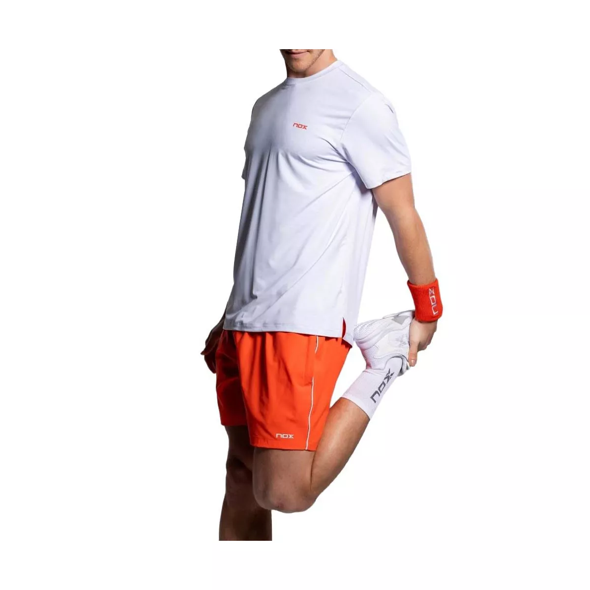 Nox Team 26 Padel T-Shirt Wei&szlig;