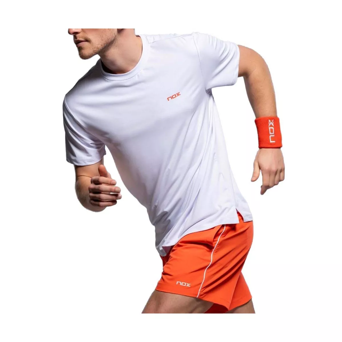 Nox Team 26 Padel T-Shirt Wei&szlig;