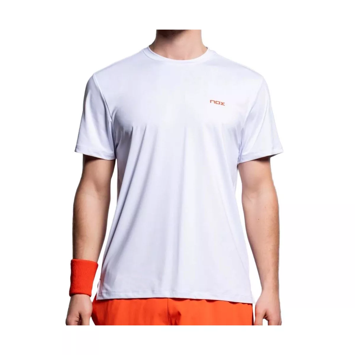 Nox Team 26 Padel T-Shirt Wei&szlig;