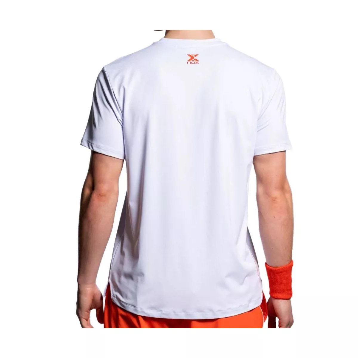 Nox Team 26 Padel T-Shirt Wei&szlig;