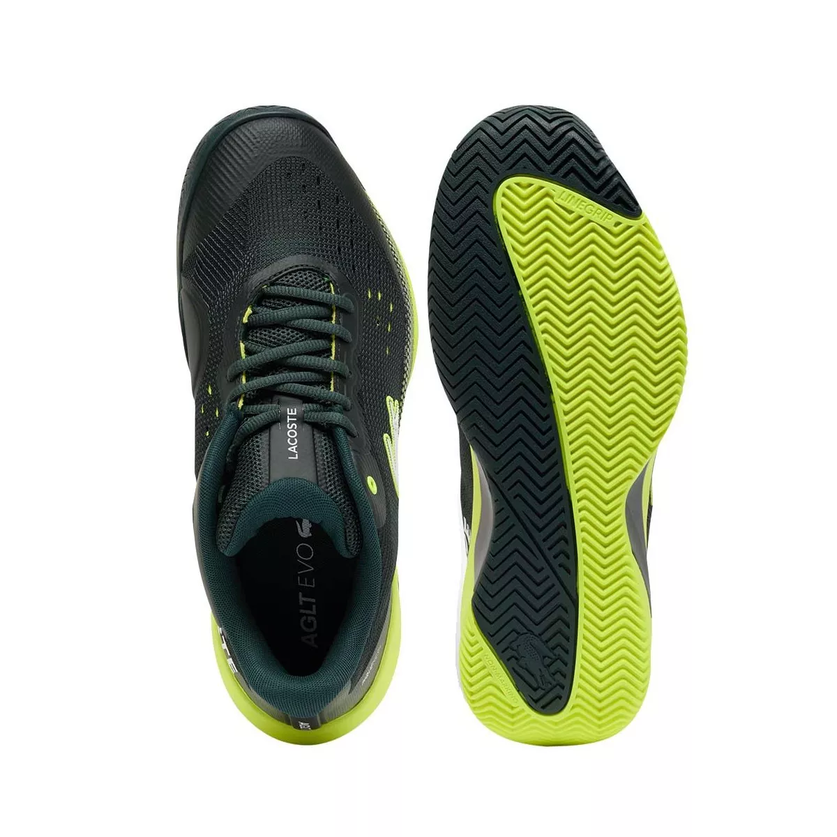 Lacoste AG-LT Evo Tennisschuhe Gr&uuml;n / Gelb