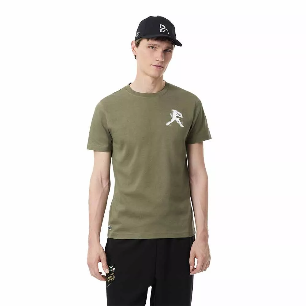 Lacoste Tennis x Novak Djokovic Set T-Shirt + Cap Khaki