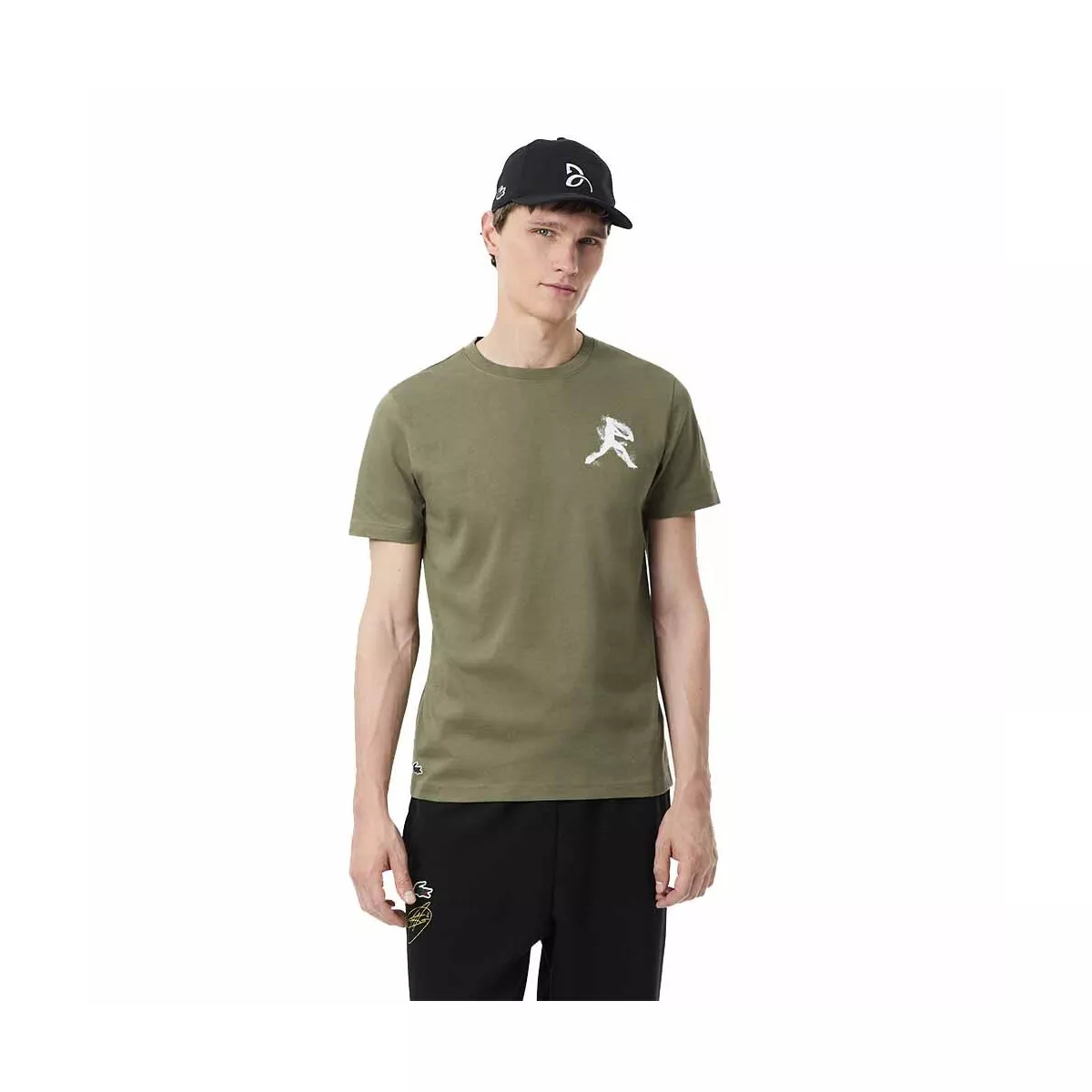 Lacoste Tennis x Novak Djokovic Set T-Shirt + Cap Khaki