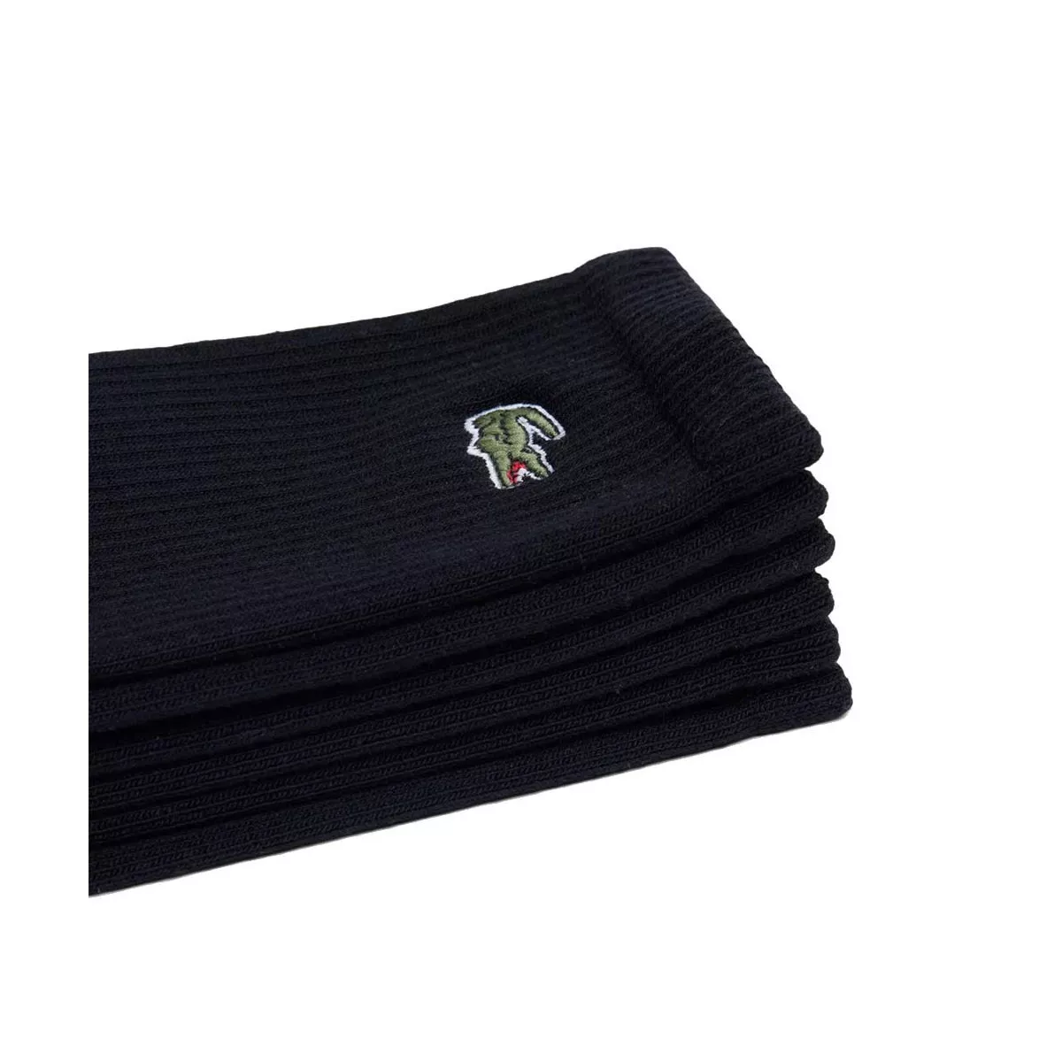 Lacoste Sport Long Socken Schwarz 3er-Pack