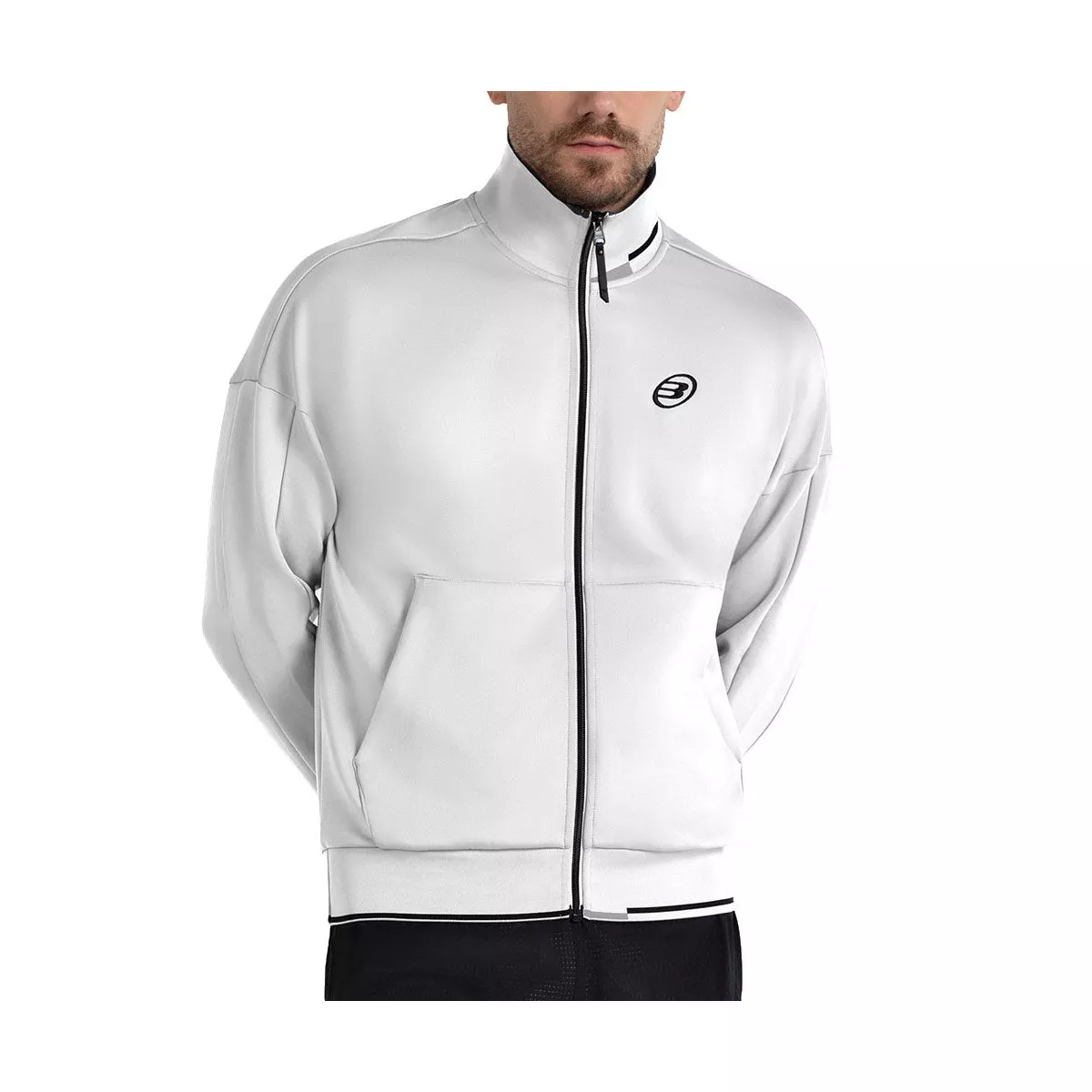 Bullpadel Tonul Jacke mit Rei&szlig;verschluss Wei&szlig;