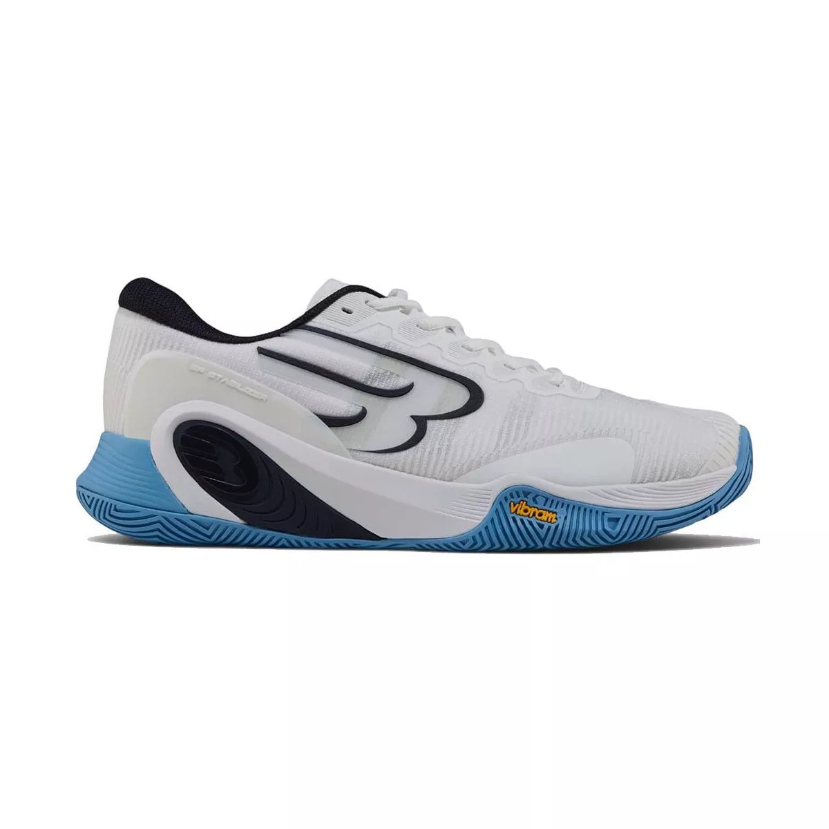 Bullpadel Hack Vibram 26I Padelschuhe Wei&szlig; / Blau