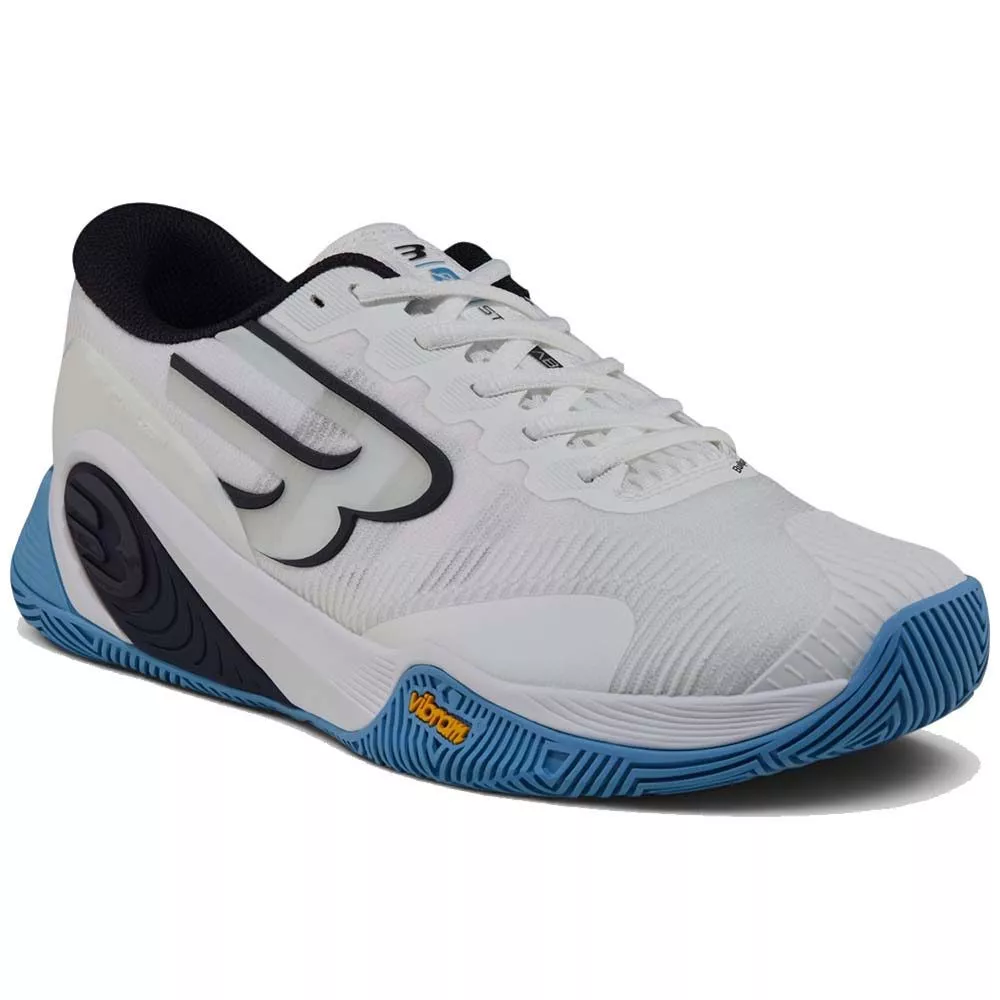 Bullpadel Hack Vibram 26I Padelschuhe Wei&szlig; / Blau