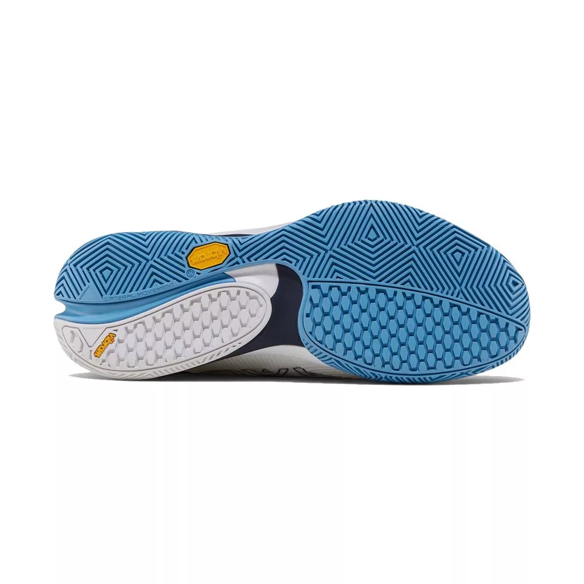 Bullpadel Hack Vibram 26I Padelschuhe Wei&szlig; / Blau