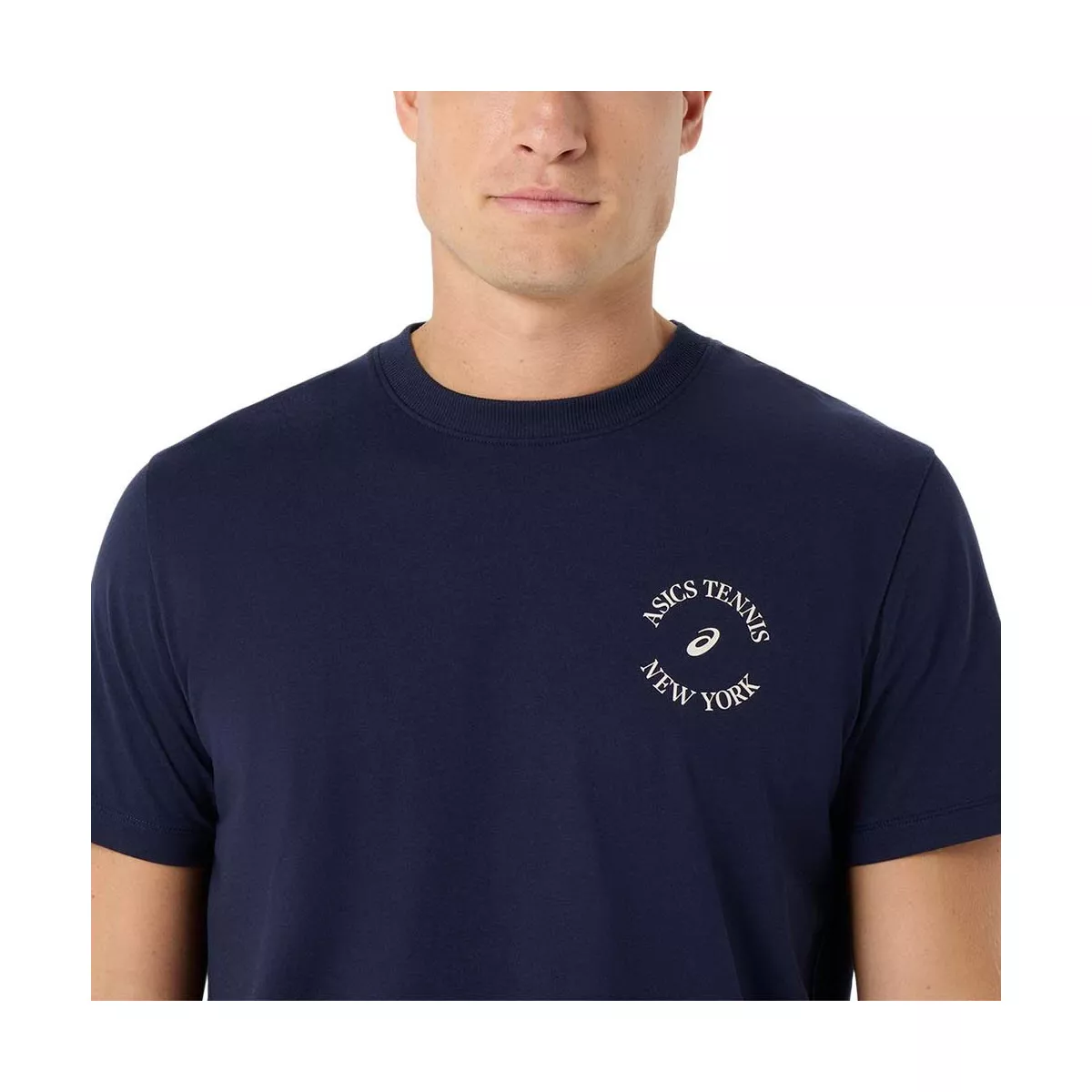 Asics Game Seasonal Graphic T-Shirt Marineblau