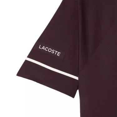 Lacoste Tennis Novak Djokovic On Court Poloshirt Braun