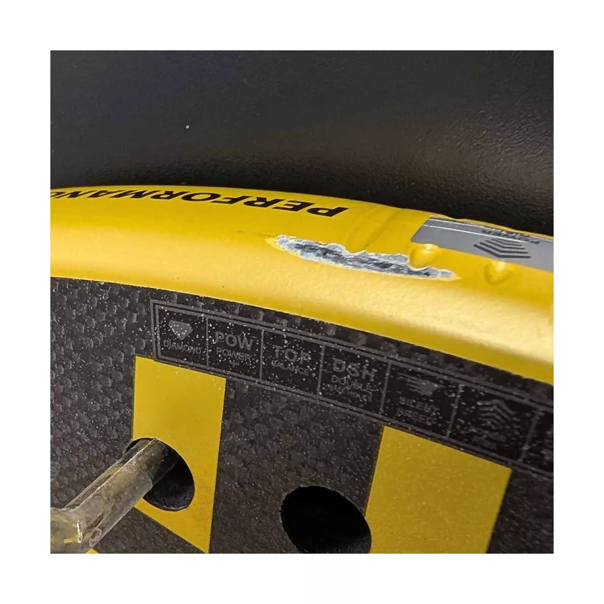 Gebrauchter Oxdog Ultimate Pro Smash Padelschl&auml;ger