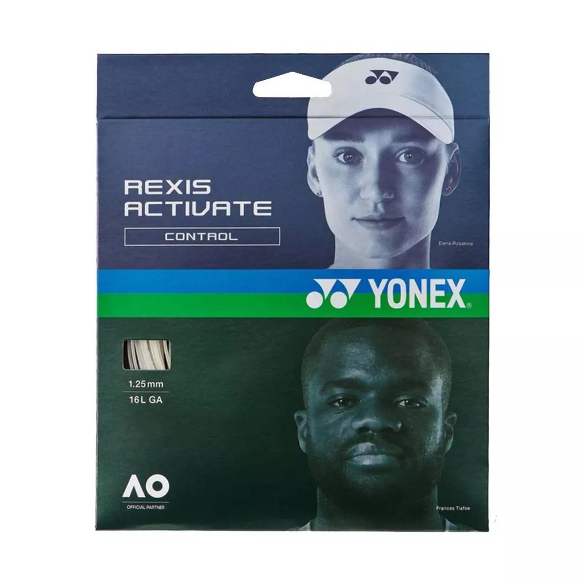 Yonex Rexis Activate Tennissaite Wei&szlig; 12 m