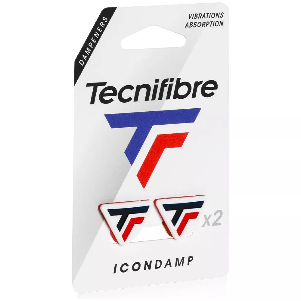 Tecnifibre Icon Damp Vibrationsd&auml;mpfer Wei&szlig; / Rot