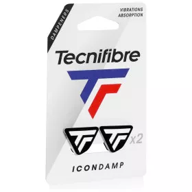 Tecnifibre Icon Damp Vibrationsd&auml;mpfer Schwarz / Wei&szlig;