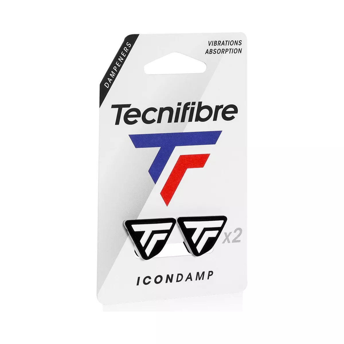 Tecnifibre Icon Damp Vibrationsd&auml;mpfer Schwarz / Wei&szlig;