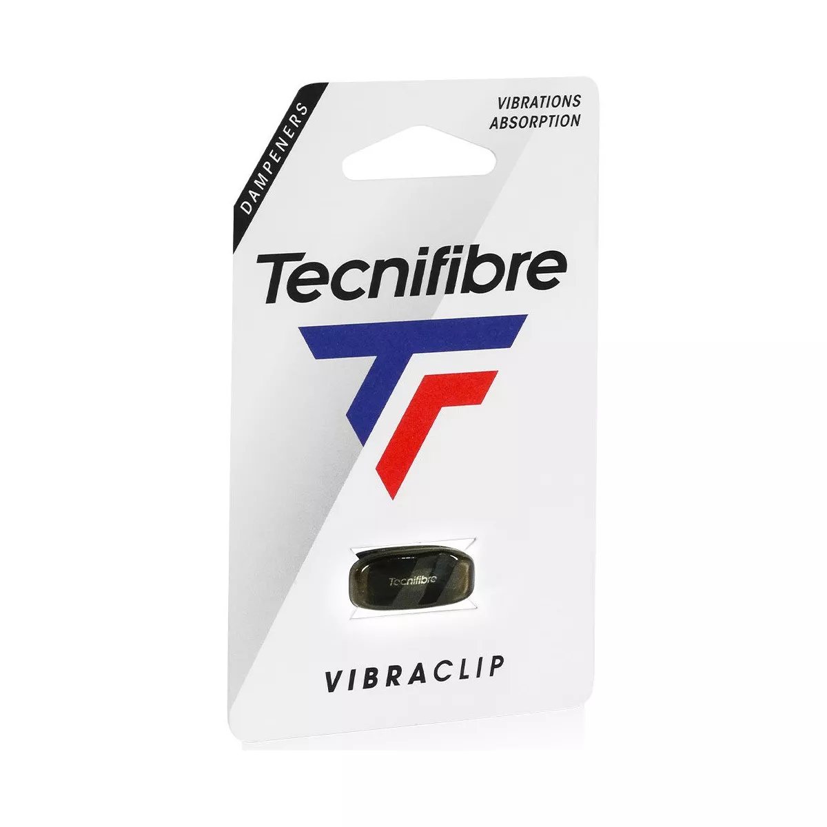 Tecnifibre Vibra Clip Vibrationsd&auml;mpfer Schwarz