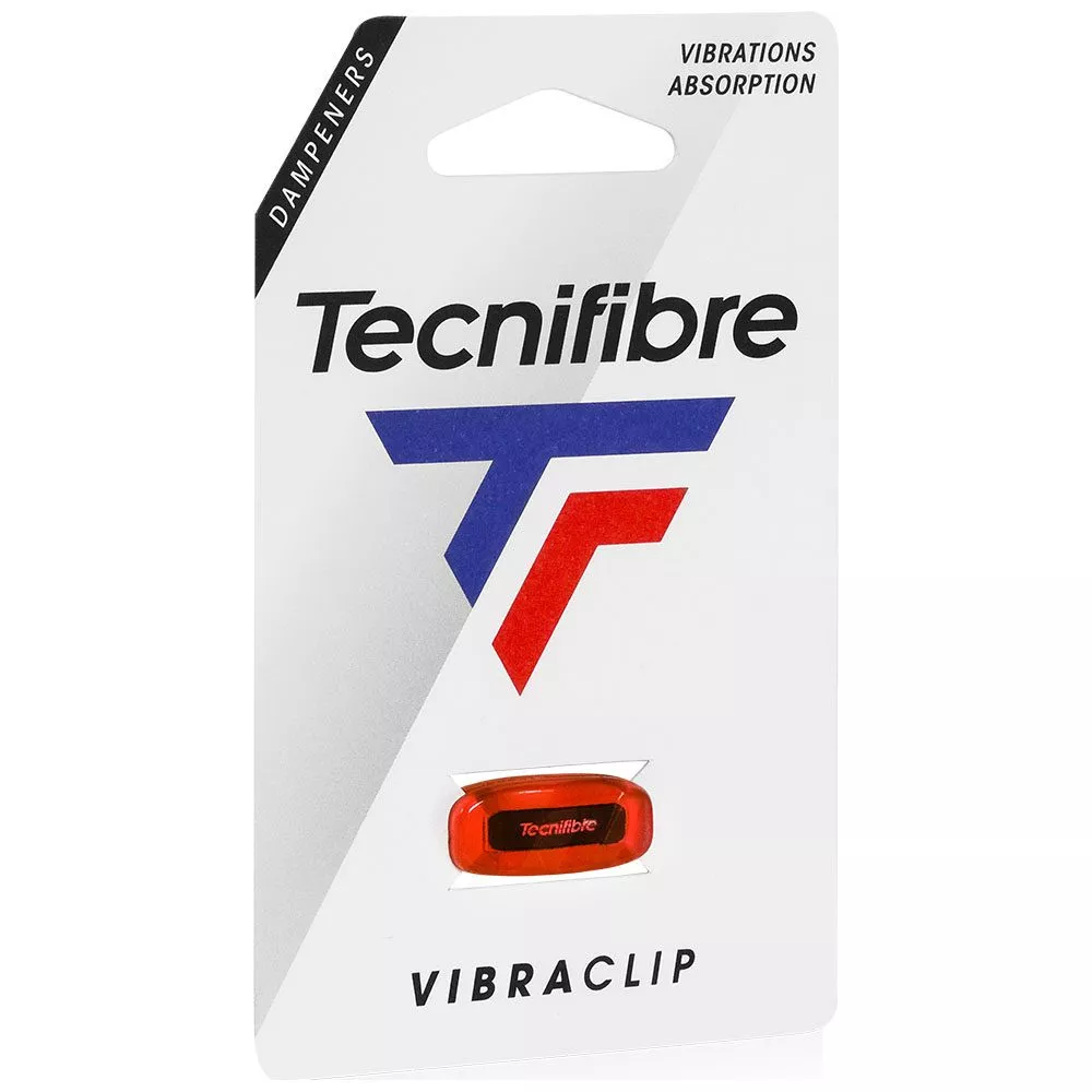 Tecnifibre Vibra Clip Vibrationsd&auml;mpfer Rot