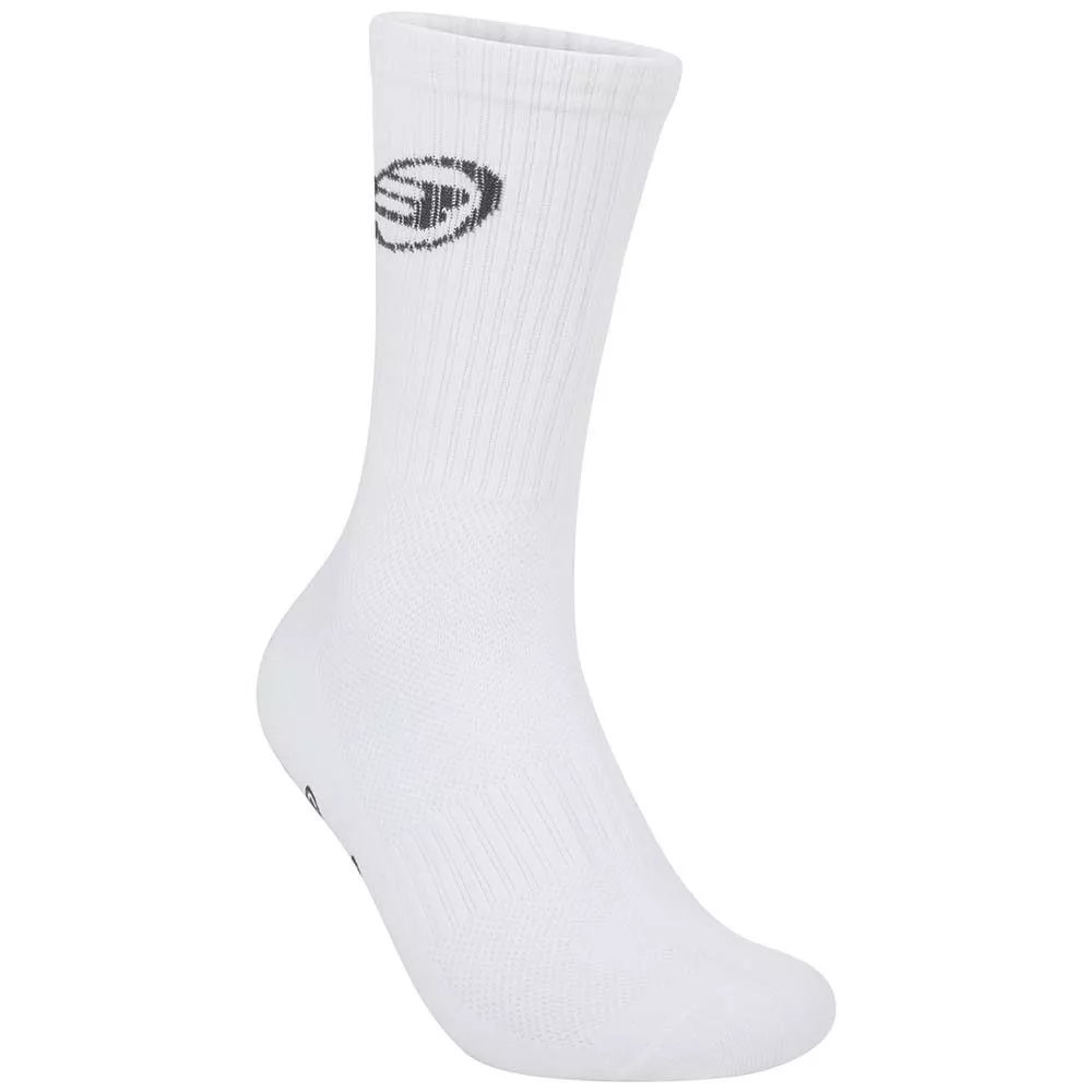 Bullpadel BP267I Grip Padelsocken Wei&szlig;
