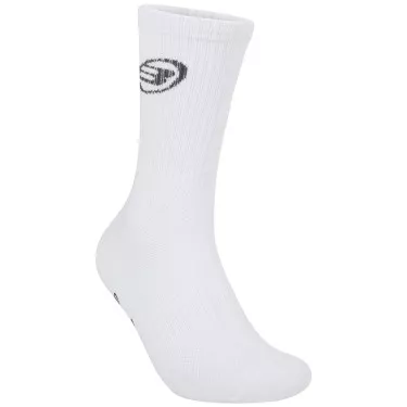 Bullpadel BP267I Grip Padelsocken Wei&szlig;