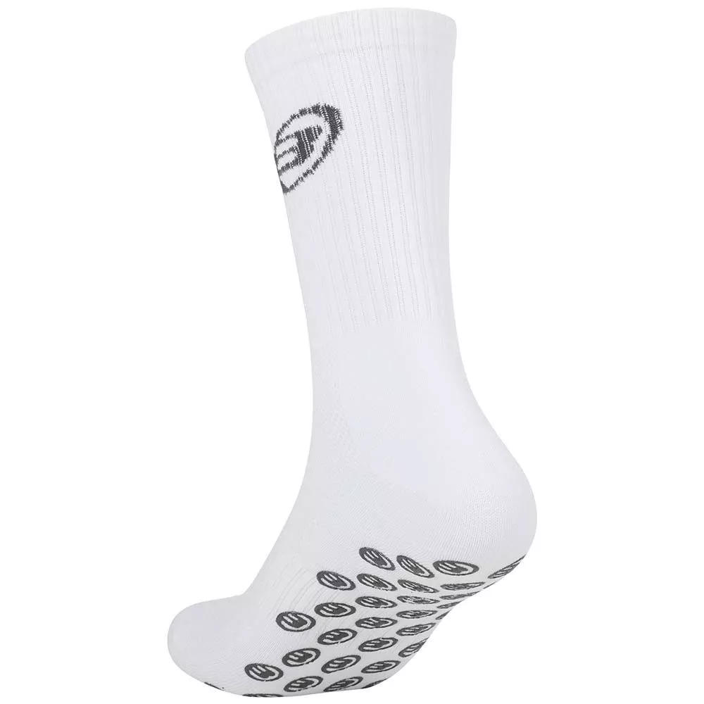 Bullpadel BP267I Grip Padelsocken Wei&szlig;