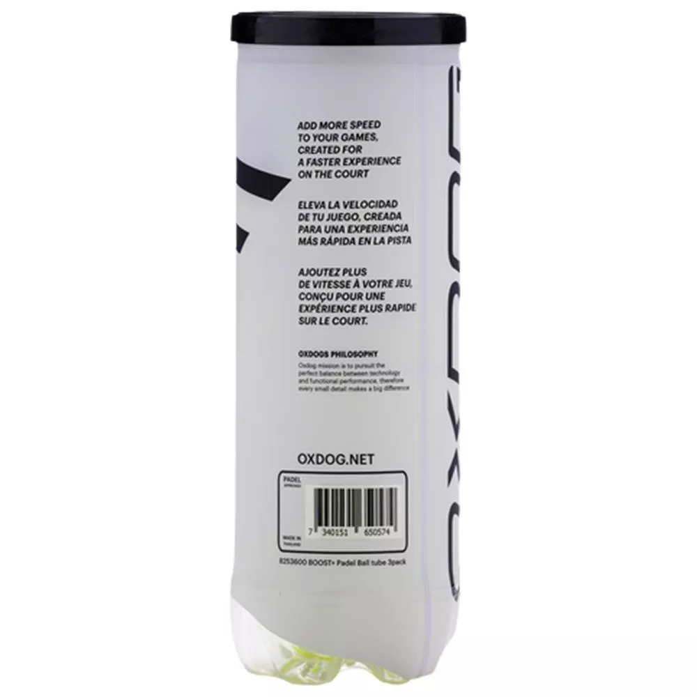 Oxdog Boost+ Speed Padelb&auml;lle 3er-Dose