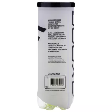 Oxdog Boost+ Speed Padelb&auml;lle 3er-Dose