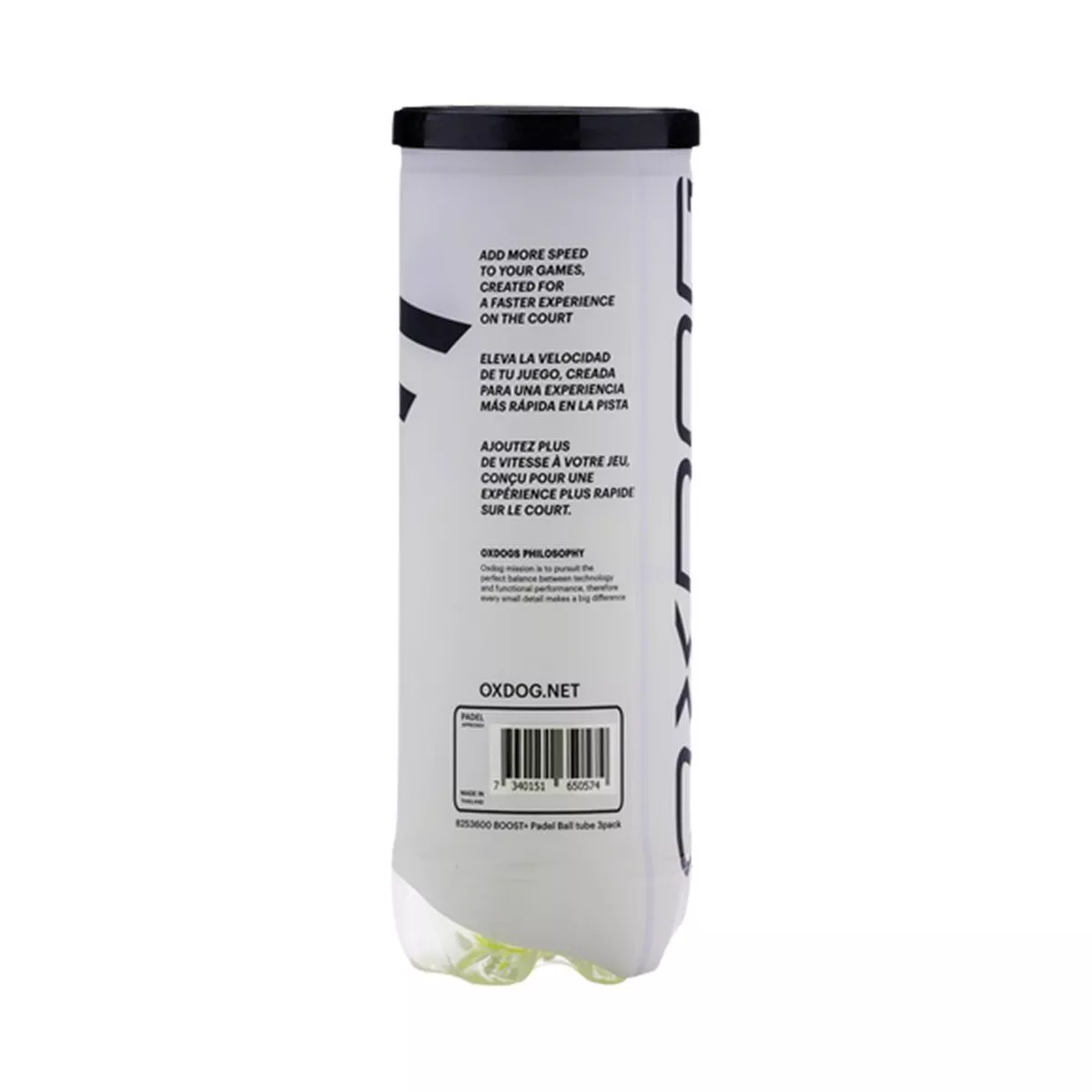 Oxdog Boost+ Speed Padelb&auml;lle 3er-Dose