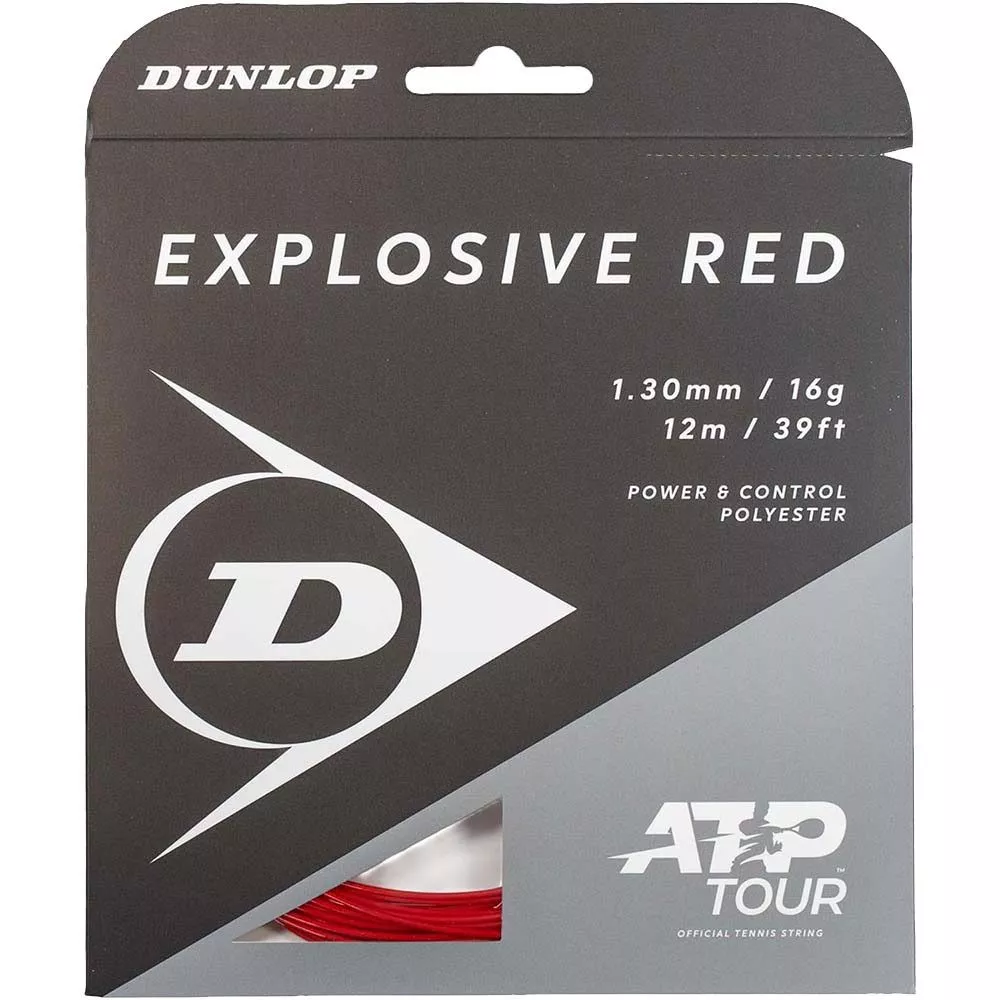 Dunlop Explosive Red Tennissaite 12 m