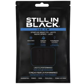 Still In Black Schn&uuml;rsenkel 100 cm Schwarz