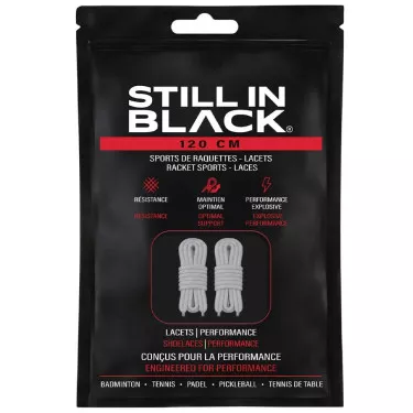 Still In Black Schn&uuml;rsenkel 120 cm Wei&szlig;