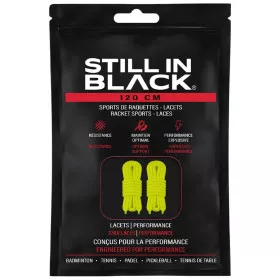 Still In Black Schn&uuml;rsenkel 120 cm Gelb