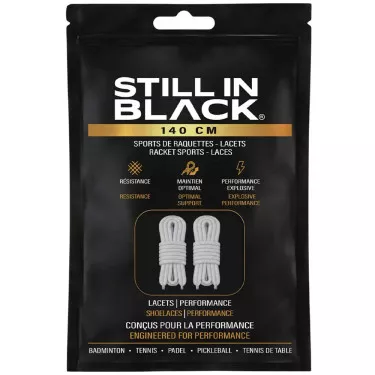 Still In Black Schn&uuml;rsenkel 140 cm Wei&szlig;