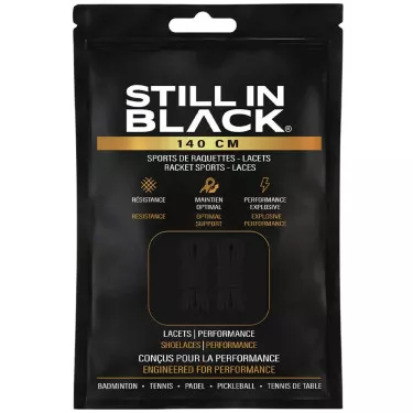 Still In Black Schn&uuml;rsenkel 140 cm Schwarz