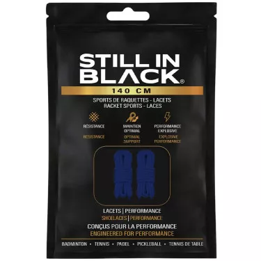 Still In Black Schn&uuml;rsenkel 140 cm Blau