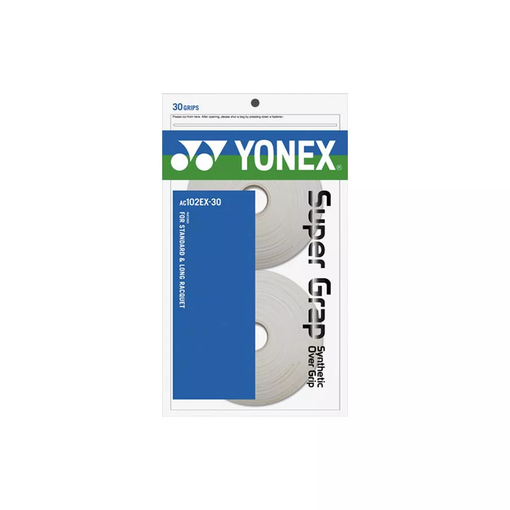 Yonex Super Grap Overgrip Wei&szlig; 30er-Pack