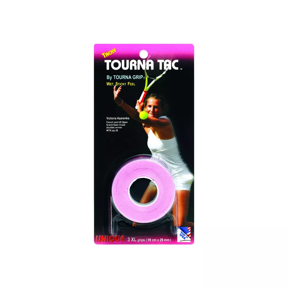 Tourna Tac Overgrip Rosa 3er-Pack