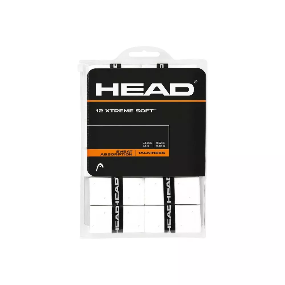 Head Extreme Soft Overgrip Wei&szlig; 12er-Pack