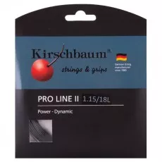 Kirschbaum Pro Line 2 black Tennissaite 12 m