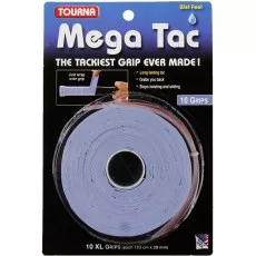 Tourna Mega Tac XL Overgrip Blau 10er-Pack