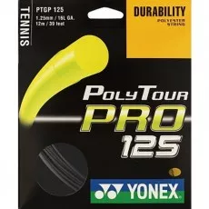 Yonex Poly Tour Pro Tennissaite Schwarz