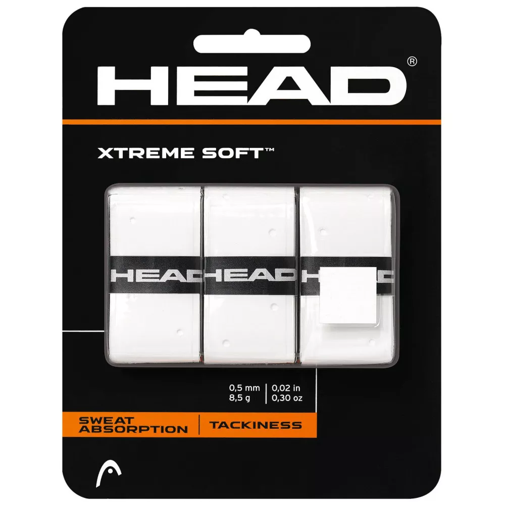 Head Extreme Soft Overgrip Wei&szlig; 3er-Pack