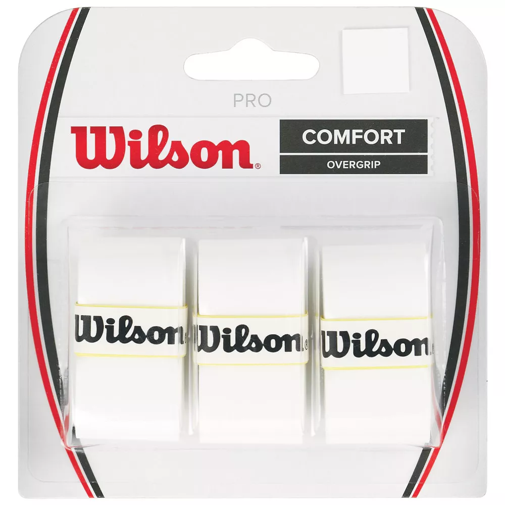 Wilson Pro Overgrip Wei&szlig; 3er-Pack