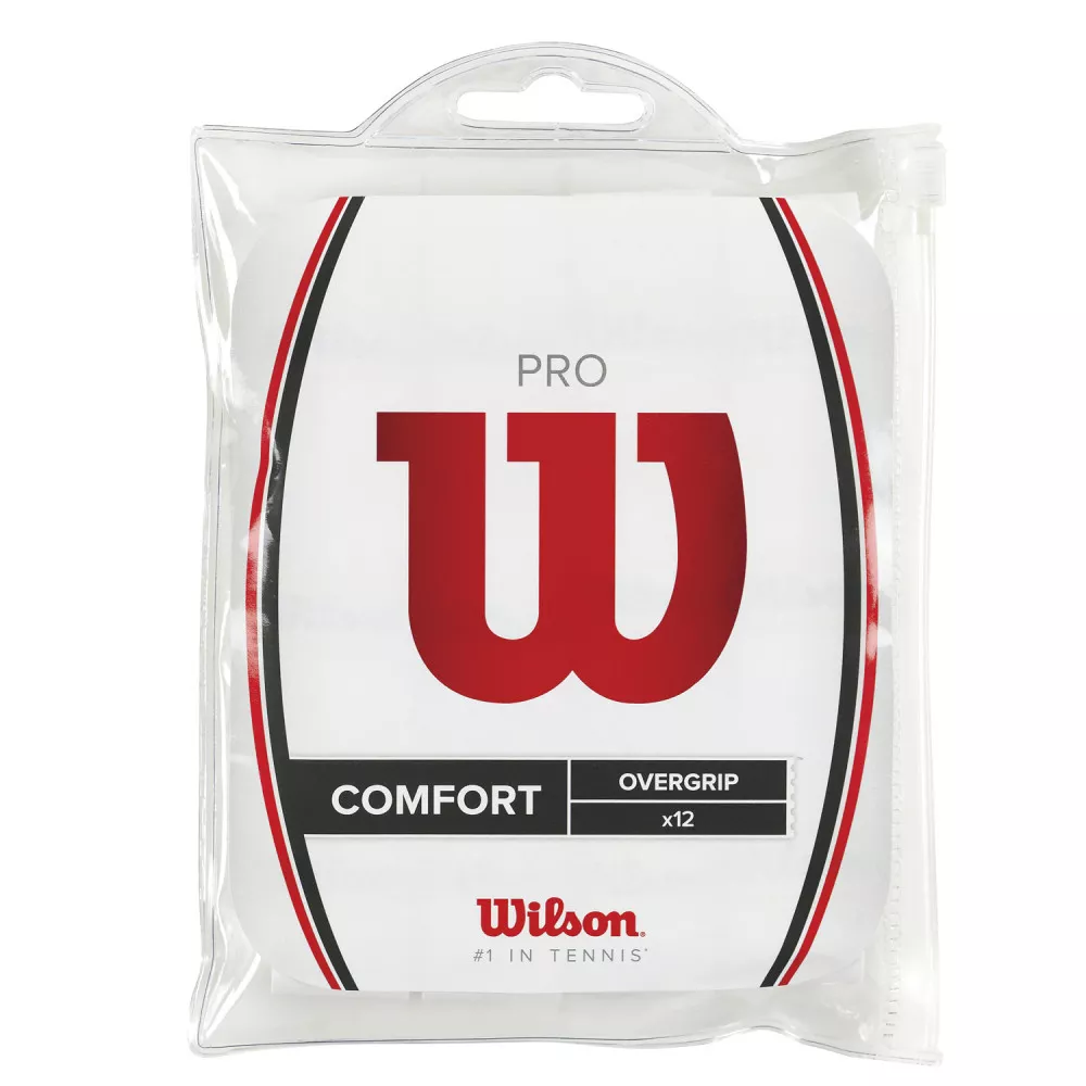 Wilson Pro Overgrip Wei&szlig; 12er-Pack