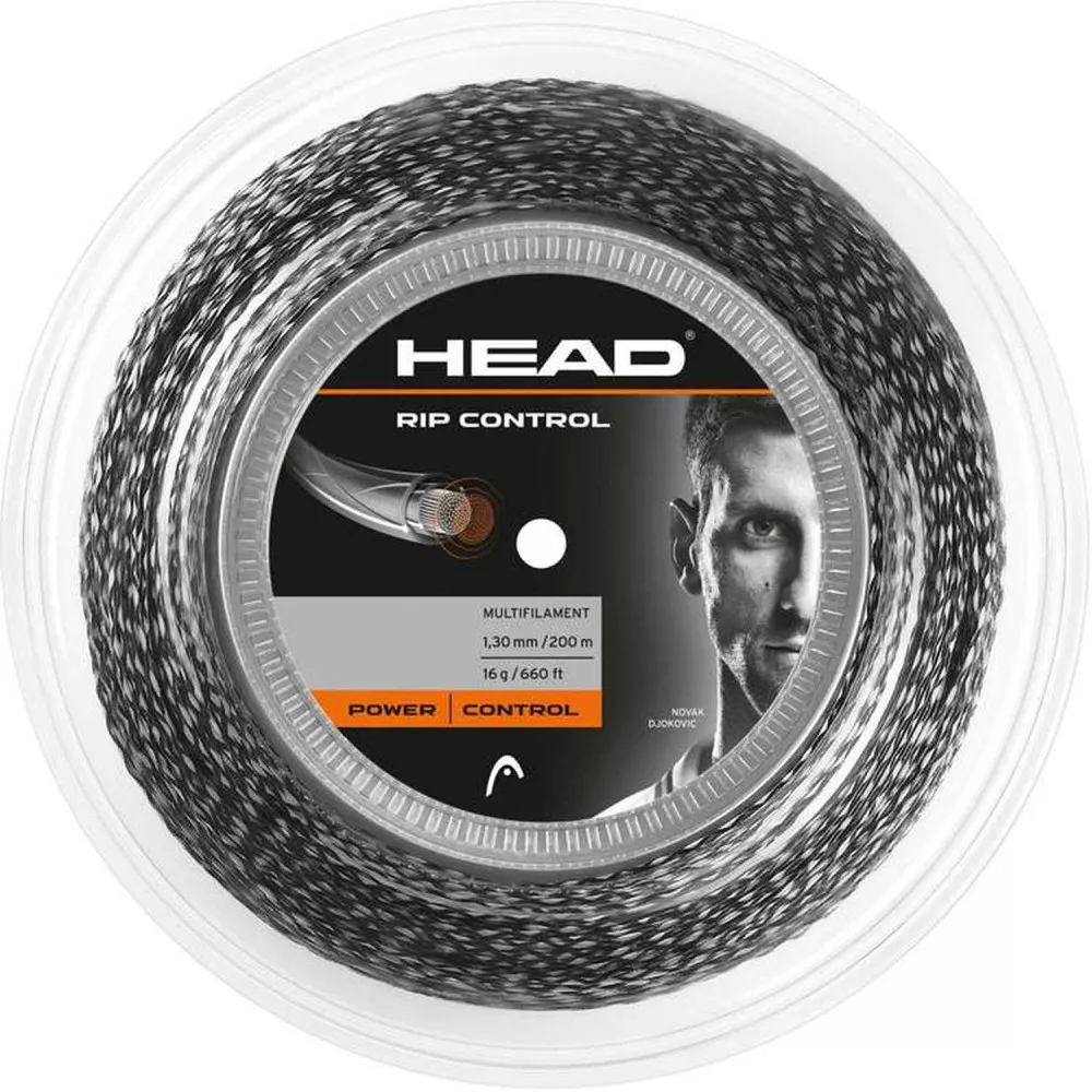 Head RIP Control Saitenrolle Schwarz 200 m