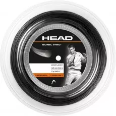 Head Sonic Pro Black Saitenrolle 200 m