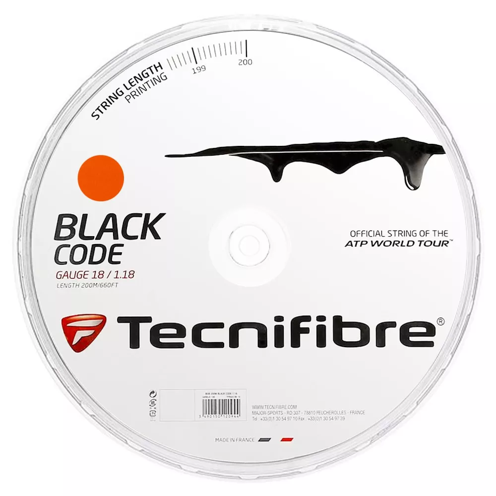 Tecnifibre Black Code Fire Saitenrolle 200 m