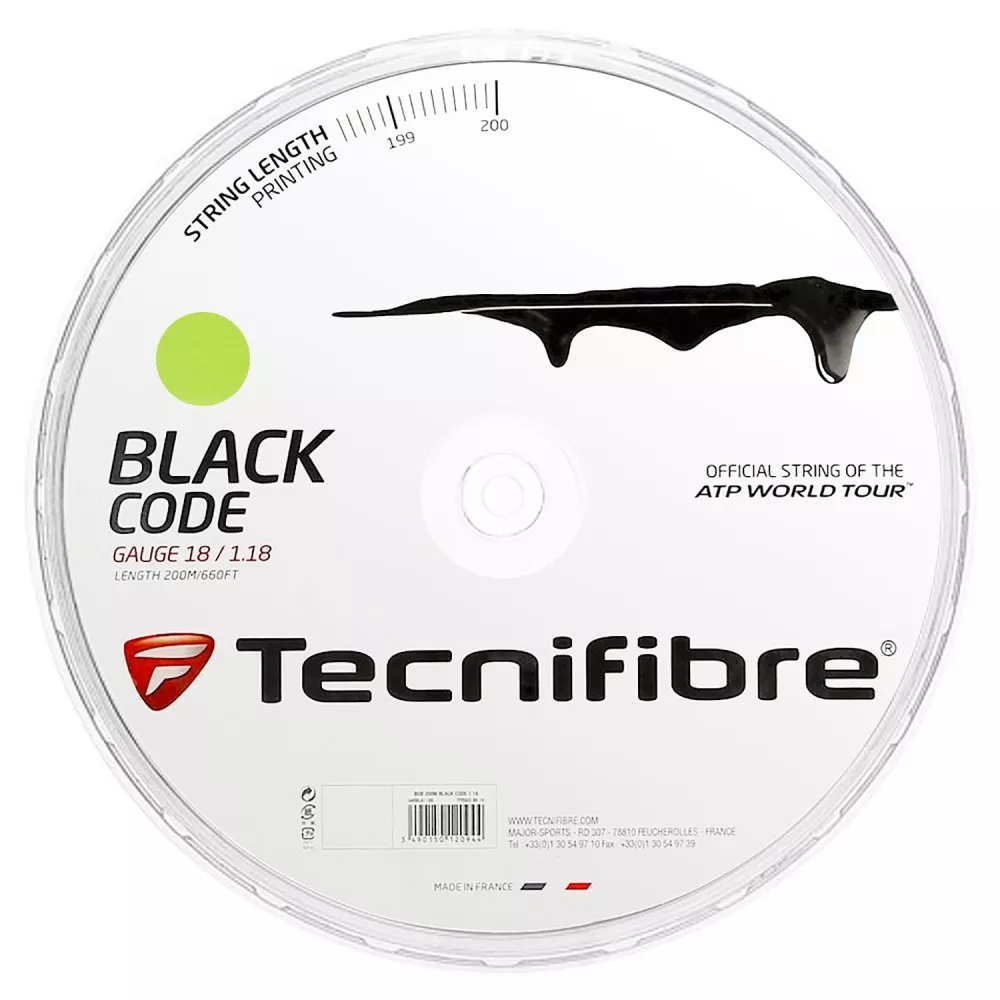 Tecnifibre Black Code Lime Saitenrolle 200 m