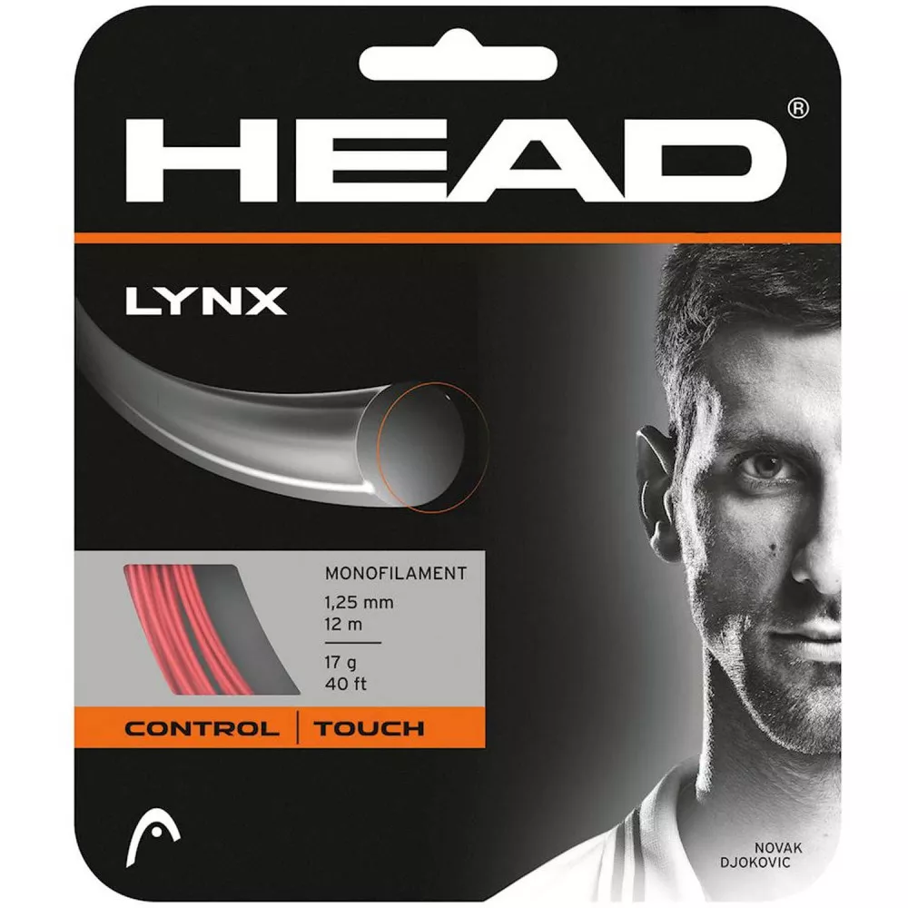 Head Lynx Tennissaite Rot 12 m