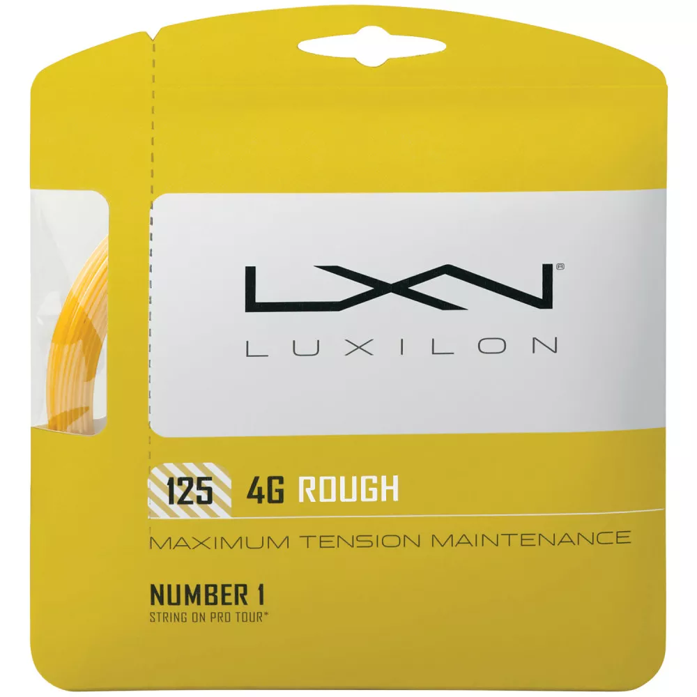 Luxilon 4G Rough 1,25 Tennissaite 12 m